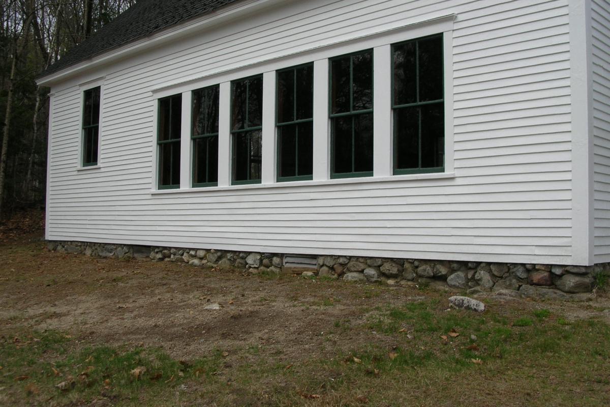 The south wall of the foundation had been missing one louvered wood vent.  The other had significant rot and carpenter ant damage.  It could not be salvaged.