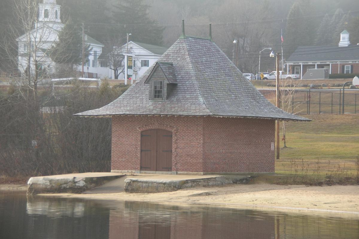 Canoe House from water
