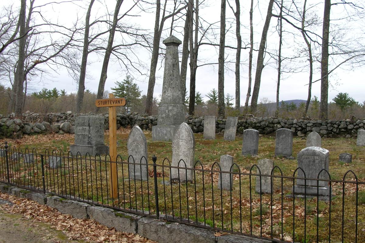 Sturtevant Cemetery, Route 25B