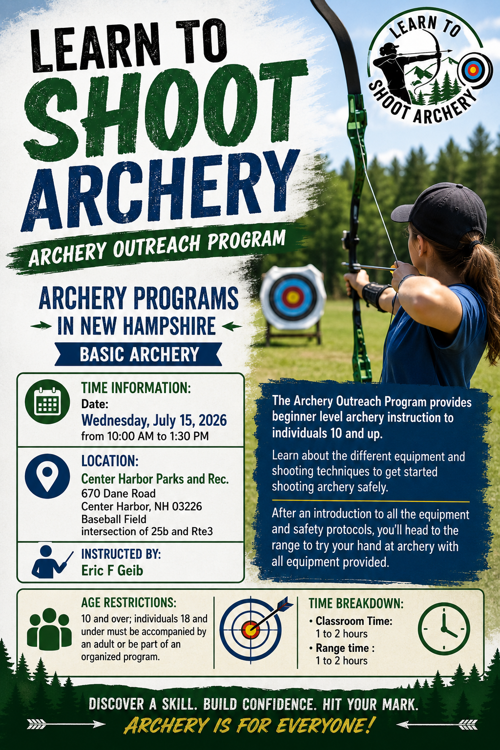 Learn to Shoot Archery
